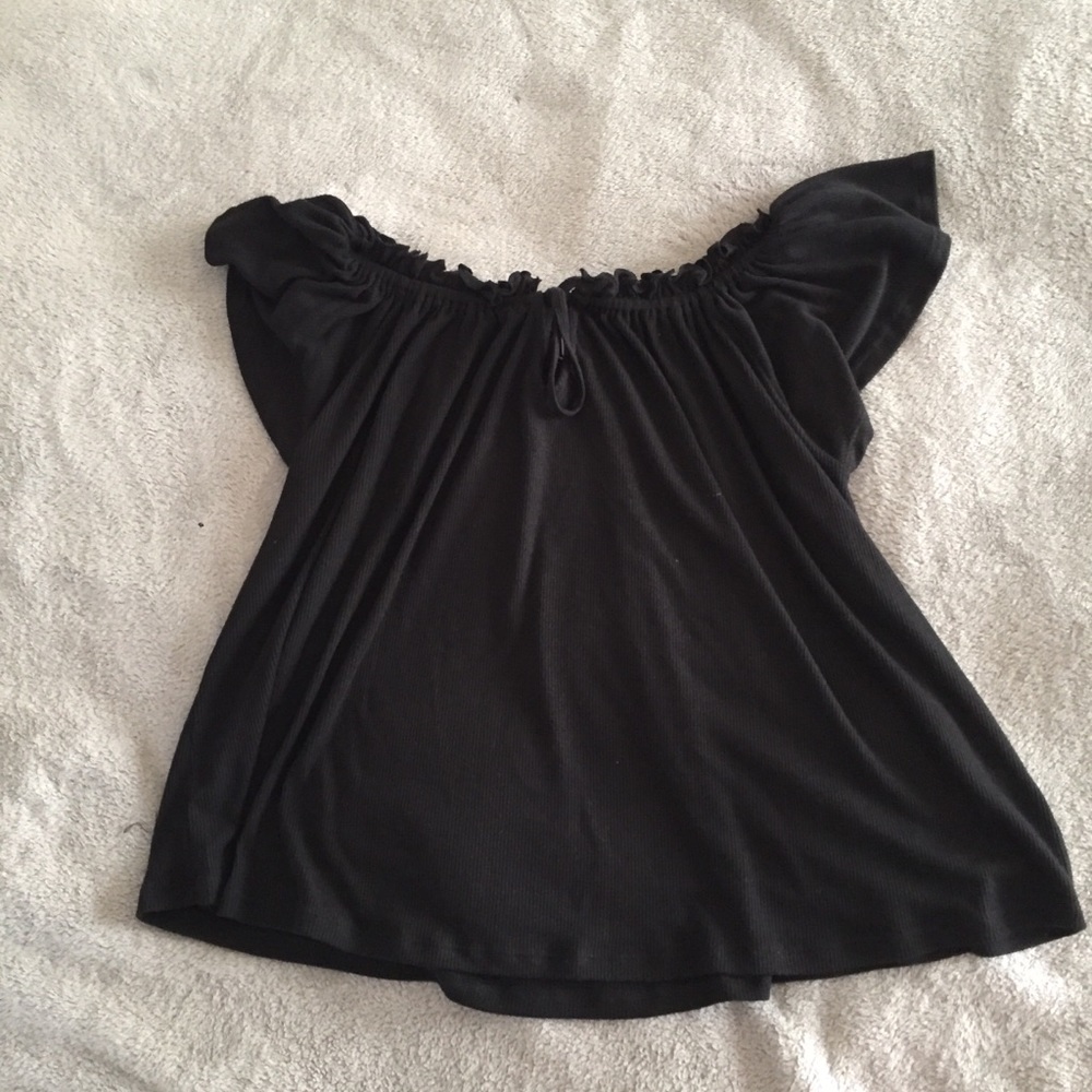 Off the shoulder shirt